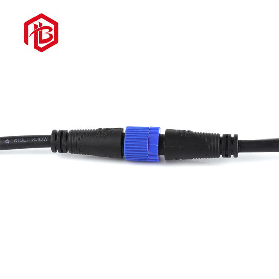 Conception et technologie professionnelles IP67 M15 Connecteur de câble en nylon LED