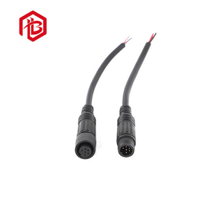 Fiche de connecteur étanche en plastique circulaire 2-12 broches