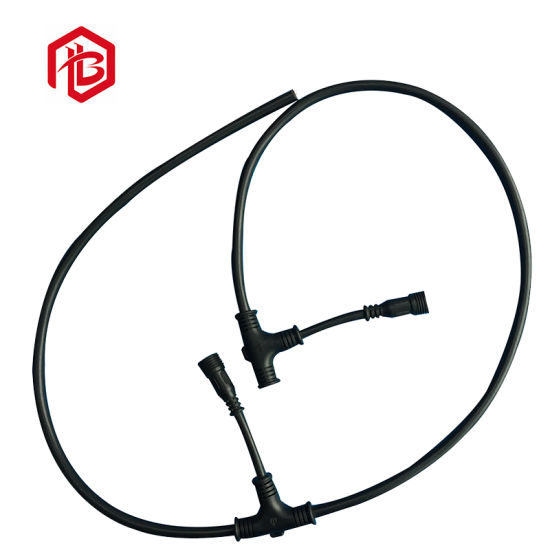 2018 Nouveaux produits Câblage de type T Connecteur 2 broches