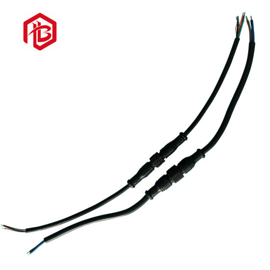 Produits résistants à l'usure Câble étanche M16 18 AWG en métal Connecteur à 2 broches