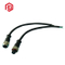 Top qualité M16 Metal 7pin 8pin 9pin LED Strip Light Socket et câble